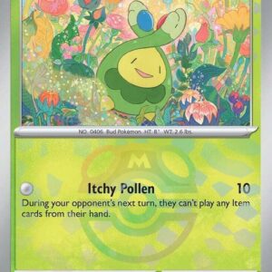 Budew (Master Ball Pattern) 004/131 Holofoil SV: Prismatic Evolutions