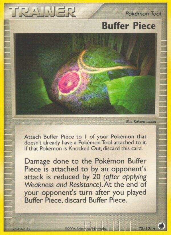 Buffer Piece 72/101 Reverse Holofoil Dragon Frontiers Buffer Piece 72/101 Reverse Holofoil Dragon Frontiers