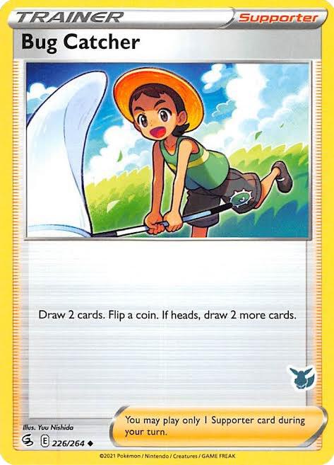 Bug Catcher 226/264 (Eevee Stamped) Normal Battle Academy 2022