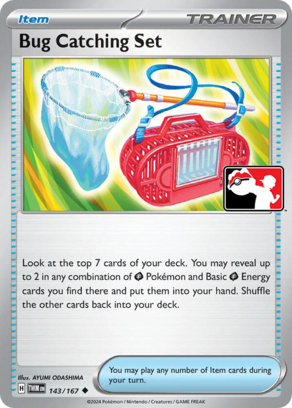 Bug Catching Set 143/167 Normal Prize Pack Series Cards