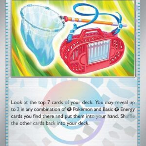 Bug Catching Set (Poke Ball Pattern) 102/131 Holofoil SV: Prismatic Evolutions Bug Catching Set (Poke Ball Pattern) 102/131 Holofoil SV: Prismatic Evolutions