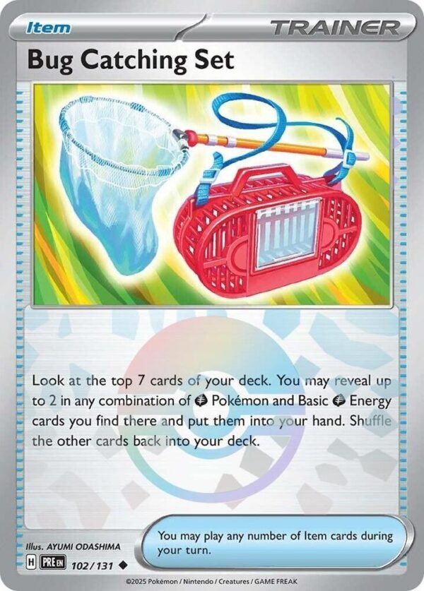 Bug Catching Set (Poke Ball Pattern) 102/131 Holofoil SV: Prismatic Evolutions
