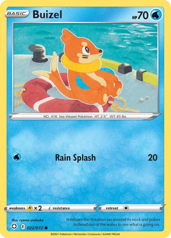 Buizel 022/072 Normal Shining Fates Buizel 022/072 Normal Shining Fates