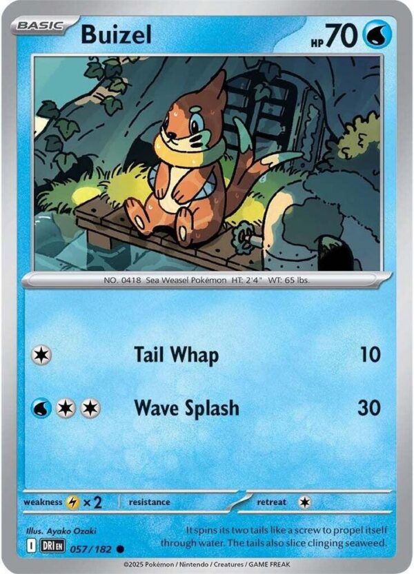 Buizel 057/182 Normal SV10: Destined Rivals Buizel 057/182 Normal SV10: Destined Rivals