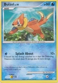 Buizel | 1/12 | Normal | DP Trainer Kit: Manaphy & Lucario