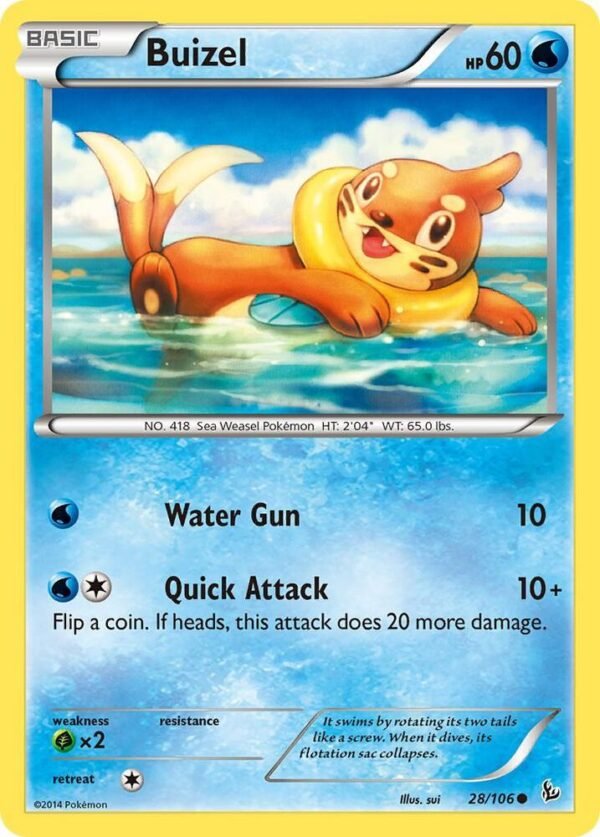 Buizel 28/106 Normal XY – Flashfire