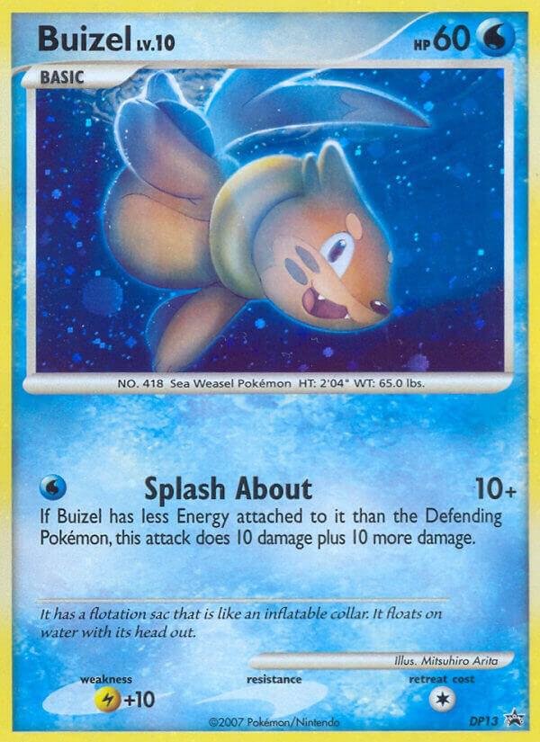 Buizel DP13 Holofoil Diamond and Pearl Promos Buizel DP13 Holofoil Diamond and Pearl Promos