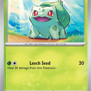 Bulbasaur 001/165 Normal SV: Scarlet & Violet 151