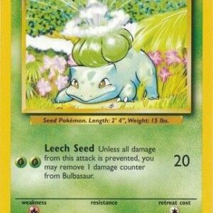 Bulbasaur 044/102 Normal Base Set Bulbasaur 044/102 Normal Base Set
