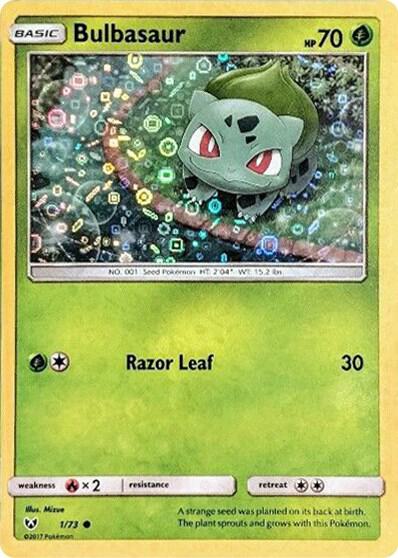 Bulbasaur 1/73 (General Mills Promo) 001/073 Holofoil Miscellaneous Cards & Products