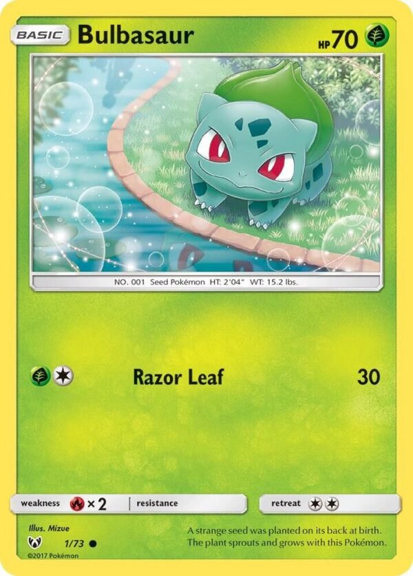 Bulbasaur 1/73 Normal Shining Legends Bulbasaur 1/73 Normal Shining Legends