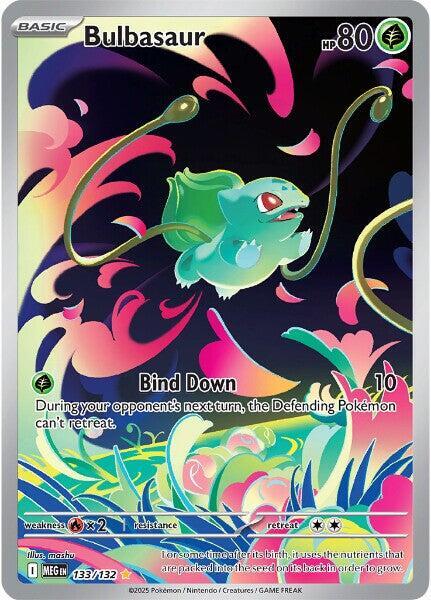 Bulbasaur 133/132 Holofoil ME01: Mega Evolution