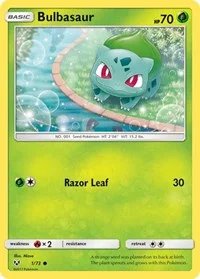 Bulbasaur | 1/73 | Reverse Holofoil | Shining Legends