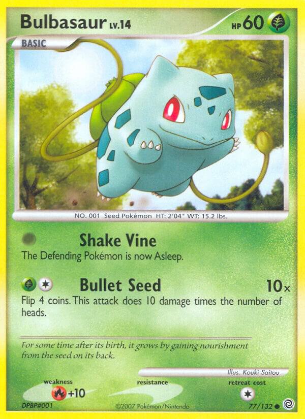 Bulbasaur 77/132 Normal Secret Wonders Bulbasaur 77/132 Normal Secret Wonders