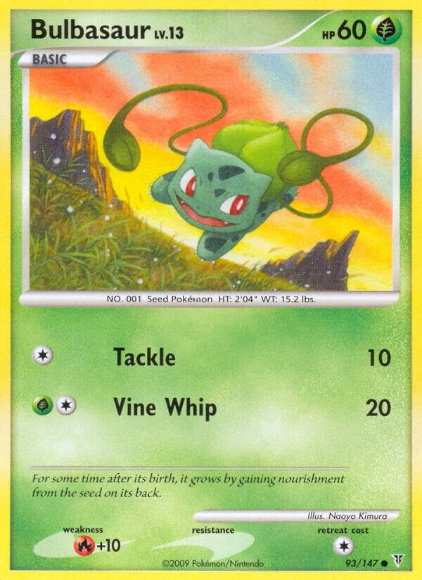 Bulbasaur 93 Normal Supreme Victors Bulbasaur 93 Normal Supreme Victors