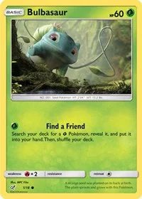 Bulbasaur (Holo Common) | 1/18 | Holofoil | Detective Pikachu Bulbasaur (Holo Common) | 1/18 | Holofoil | Detective Pikachu