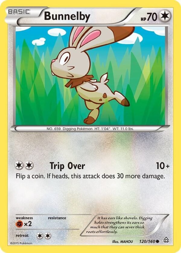Bunnelby 120/160 Normal XY – Primal Clash