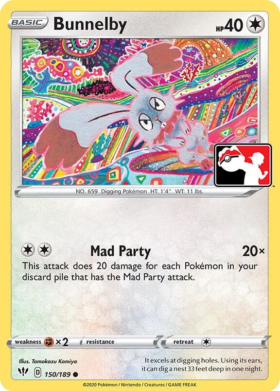 Bunnelby 150/189 Holofoil Prize Pack Series Cards