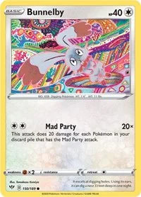 Bunnelby | 150/189 | Reverse Holofoil | SWSH03: Darkness Ablaze Bunnelby | 150/189 | Reverse Holofoil | SWSH03: Darkness Ablaze