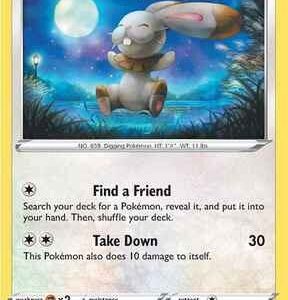 Bunnelby 214/264 Reverse Holofoil SWSH08: Fusion Strike Bunnelby 214/264 Reverse Holofoil SWSH08: Fusion Strike
