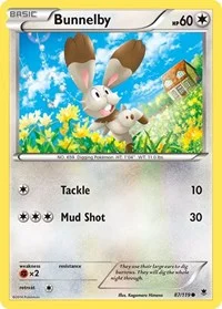 Bunnelby | 87/119 | Reverse Holofoil | XY - Phantom Forces Bunnelby | 87/119 | Reverse Holofoil | XY - Phantom Forces