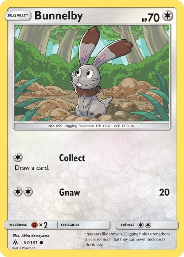 Bunnelby 97/131 Normal SM – Forbidden Light