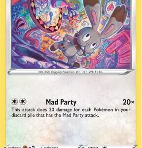 Bunnelby SWSH082 Holofoil SWSH: Sword & Shield Promo Cards