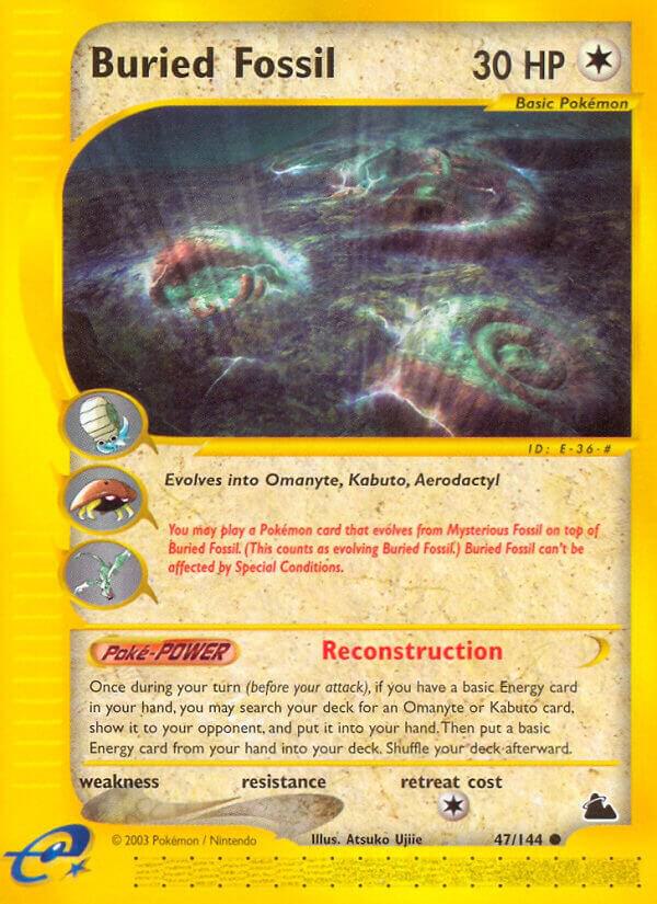 Buried Fossil 047/144 Normal Skyridge