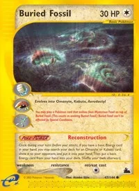 Buried Fossil | 047/144 | Reverse Holofoil | Skyridge