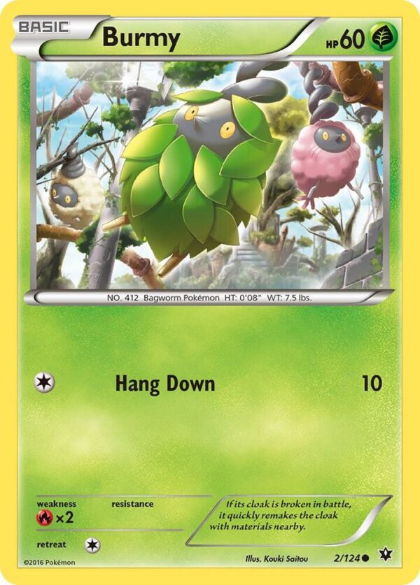 Burmy 2/124 Normal XY – Fates Collide