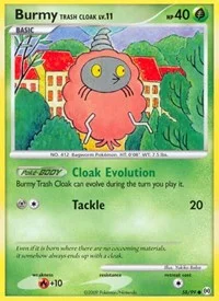 Burmy Trash Cloak | 58/99 | Reverse Holofoil | Arceus