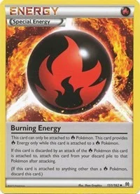 Burning Energy | 151/162 | Reverse Holofoil | XY - BREAKthrough