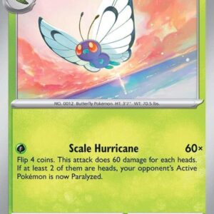 Butterfree 003/159 Reverse Holofoil SV09: Journey Together