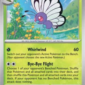 Butterfree 012/165 Normal SV: Scarlet & Violet 151 Butterfree 012/165 Normal SV: Scarlet & Violet 151