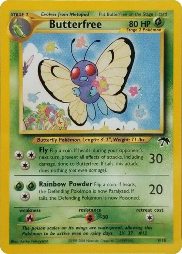Butterfree 09/18 Normal Southern Islands