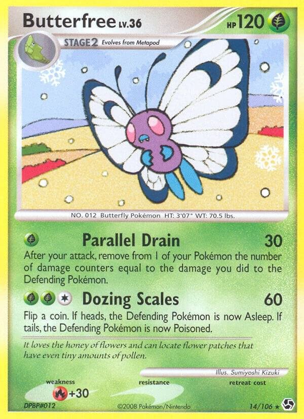 Butterfree 14/106 Normal Great Encounters Butterfree 14/106 Normal Great Encounters