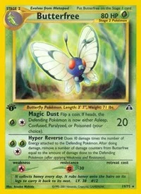 Butterfree | 19/75 | 1st Edition | Neo Discovery
