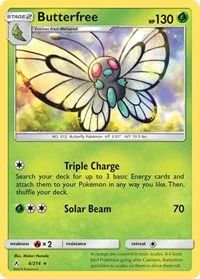 Butterfree | 4/214 | Normal | SM - Unbroken Bonds Butterfree | 4/214 | Normal | SM - Unbroken Bonds