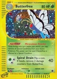 Butterfree (5) | 005/165 | Reverse Holofoil | Expedition