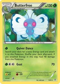 Butterfree | 5/83 | Holofoil | Generations