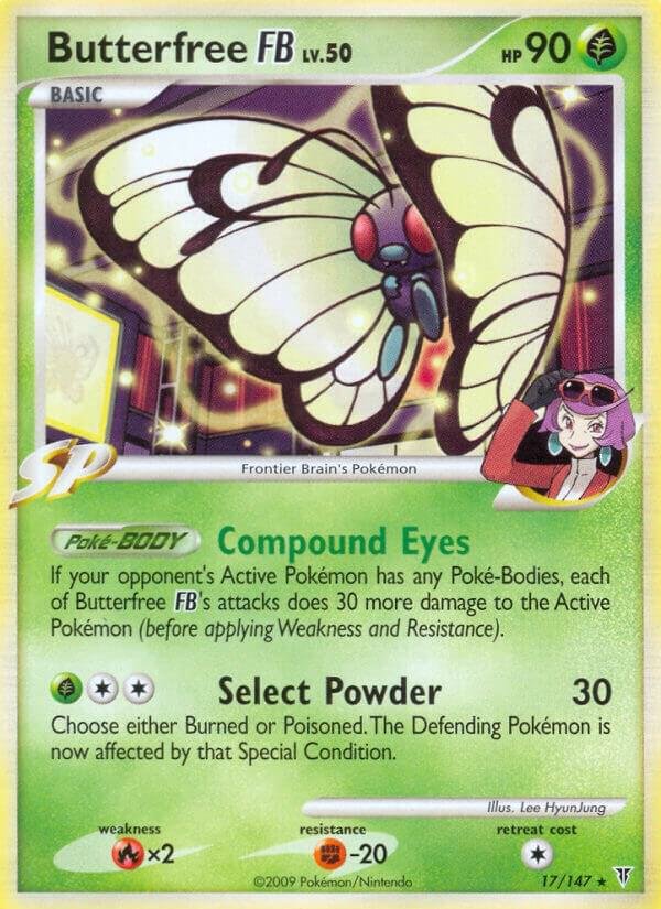Butterfree FB 17 Normal Supreme Victors