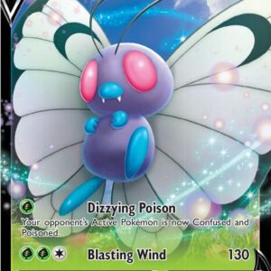 Butterfree V 001/189 Holofoil SWSH03: Darkness Ablaze Butterfree V 001/189 Holofoil SWSH03: Darkness Ablaze
