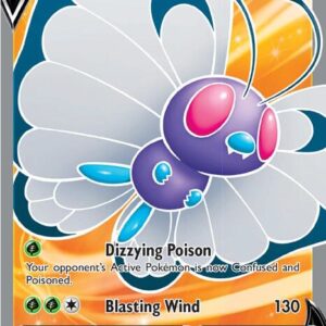 Butterfree V (Full Art) 177/189 Holofoil SWSH03: Darkness Ablaze