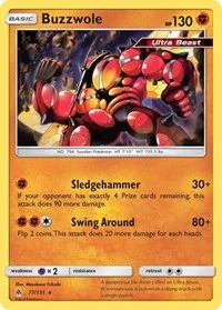 Buzzwole | 77/131 | Reverse Holofoil | SM - Forbidden Light