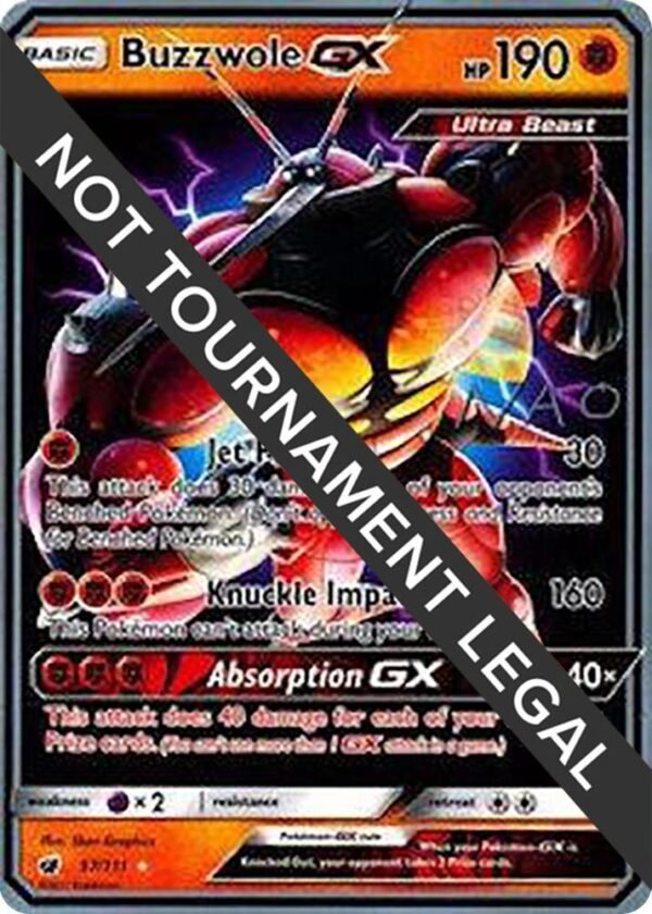 Buzzwole GX 2018 (Naohito Inoue) 57/111 Normal World Championship Decks