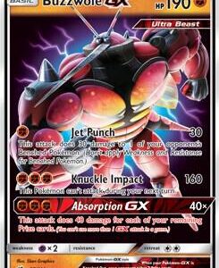 Buzzwole GX 57/111 Holofoil SM – Crimson Invasion