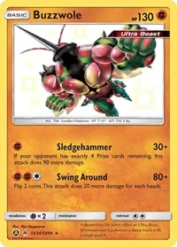 Buzzwole | SV24/SV94 | Holofoil | Hidden Fates: Shiny Vault