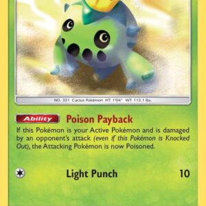 Cacnea 19/168 Reverse Holofoil SM – Celestial Storm