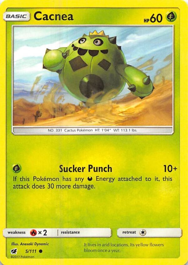 Cacnea 5/111 Normal SM – Crimson Invasion