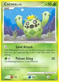 Cacnea | 62/106 | Reverse Holofoil | Great Encounters